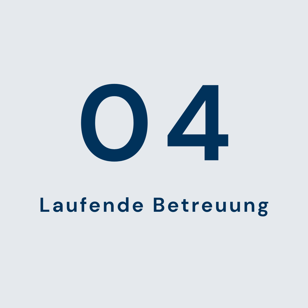 Laufende Betreuung